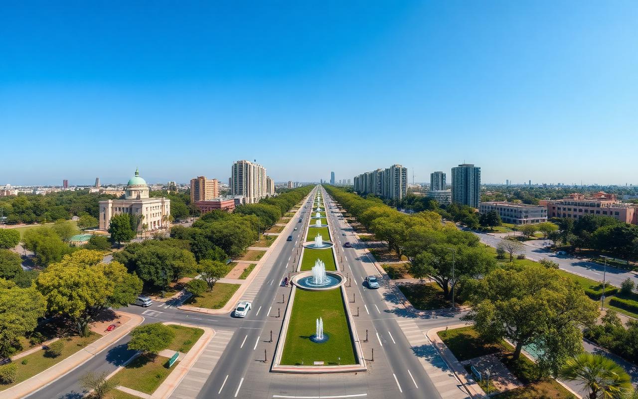 Meskel Median · Daylight — Addis Ababa Corridor Project 360° preview